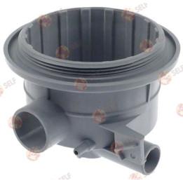 giriş/tahliye gövdesi ED çapı 158 mm, yüksekliği 120 mm, iç çapı 115 mm, hortum çapı 30/43 mm - 4620043 | Self Endüstriyel Yedek