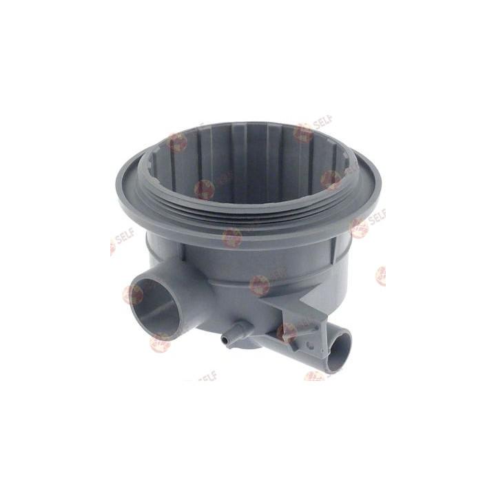intake/drain body ED ø 158mm H 120mm ID ø 115mm hose ø 30/43mm - 4620043 | Self Endüstriyel Spare Part