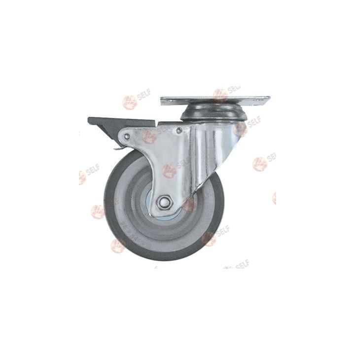 döner frenli döner tekerlek ø 125 mm - 4840040 | Self Endüstriyel Yedek Parça