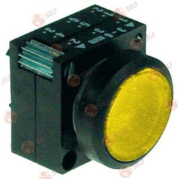 push button illuminated yellow ø 22mm - 2140660 | Self Endüstriyel Spare Part