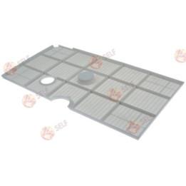 düz filtre Y 15 mm U 535 mm G 285 mm delikli, montaj konumu sol - 2460406 | Self Endüstriyel Yedek Parça