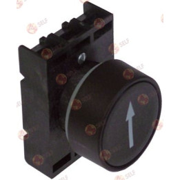 basma düğmesi siyah ø 22 mm ok - 2140678 | Self Endüstriyel Yedek Parça