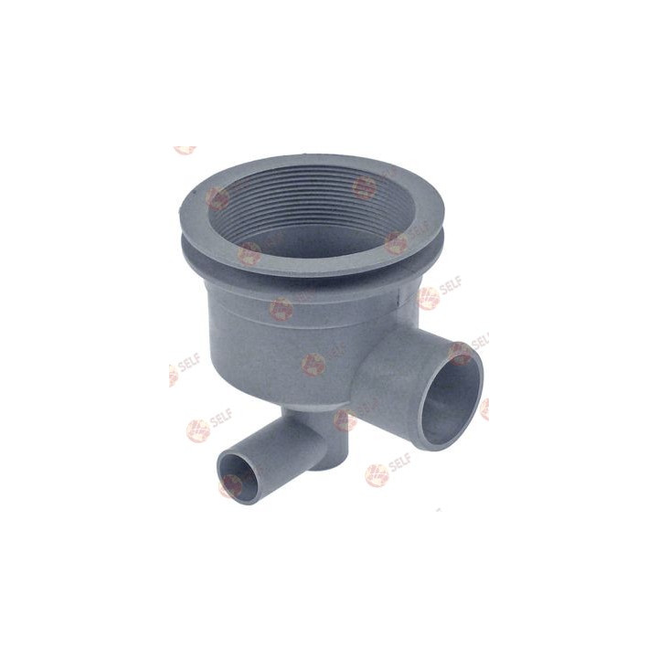 giriş/tahliye gövdesi dış çapı ø 110 mm iç çapı ø 85 mm çıkış çapı ø 45 çıkış 2 ø 26 - 1000320 | Self Endüstriyel Yedek Parça