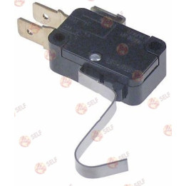 kollu mikro anahtar 250V 15A 1co erkek 6,3 mm kol uzunluğu 37 mm - 4521581 | Self Endüstriyel Yedek Parça