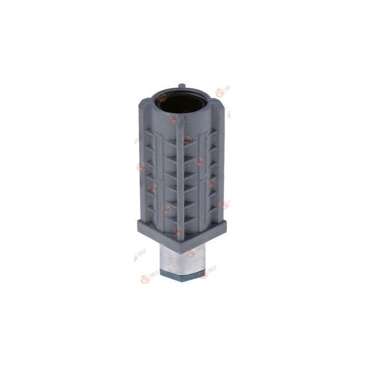 أنبوب قاعدة المعدات من النوع 40x40، السماكة 1 مم، الارتفاع 31-100 مم، من البلاستيك/الفولاذ المقاوم للصدأ، الكمية 1 قطعة - 136291