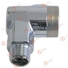 gaz priz bağlantısı 1/2" l1 14,5 mm l2 50 mm, termal emniyet valfli din 3383 - 1220779 | Self Endüstriyel Yedek Parça