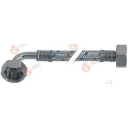 esnek hortum paslanmaz çelik örgülü düz-kavisli DN8 bağlantı 1: 3/8" bağlantı 2: 3/8" L 2000 mm - 1361766 | Self Endüstriyel Yed