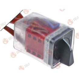 kablolu döner anahtar 25A 6 kutuplu mil 5x5 mm mil L 15 mm - 4521690 | Self Endüstriyel Yedek Parça