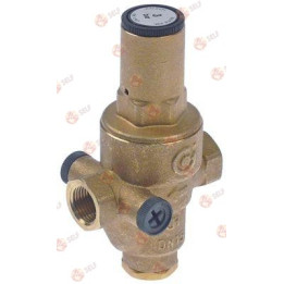 Caleffi 5362 gaz basınç düşürme vanası, zemine monte, 1/2", 0,5-6 bar, pirinç - 1240016 | Self Endüstriyel Yedek Parça