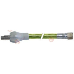 EN 14800 gaz hortumu, geçmeli bağlantı parçalı, örgülü, L 1000 mm, 1/2" IT - 1361831 | Self Endüstriyel Yedek Parça