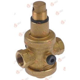 Malgorani Eurobrass 143 gaz basınç düşürme vanası, zemine monte, 1/2", 0,5-6 bar, pirinç - 1240018 | Self Endüstriyel Yedek Parç