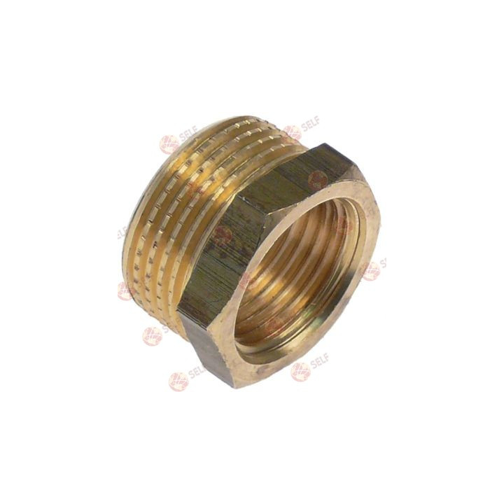 redüktör IT 1/2" ET 3/4" pirinç toplam uzunluk 17 mm WS 26 Adet 1 adet - 9880036 | Self Endüstriyel Yedek Parça