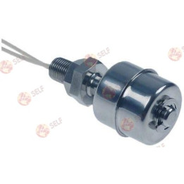 float switch thread 1/8" 1NC ø 28mm L 43mm mounting ø 1/8"mm 100V 0,5A cable - 4780022 | Self Endüstriyel Spare Part