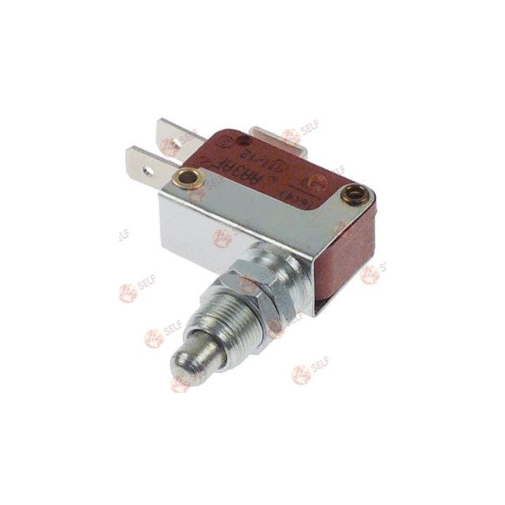 pistonlu mikro anahtar, M10x0,75 dişli, L 14 mm, 250 V, 16 A, 1CO - 4521785 | Self Endüstriyel Yedek Parça