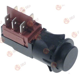 siyah basmalı anahtar 2co 250V 16A erkek konektör faston 6,3 mm - 4521793 | Self Endüstriyel Yedek Parça