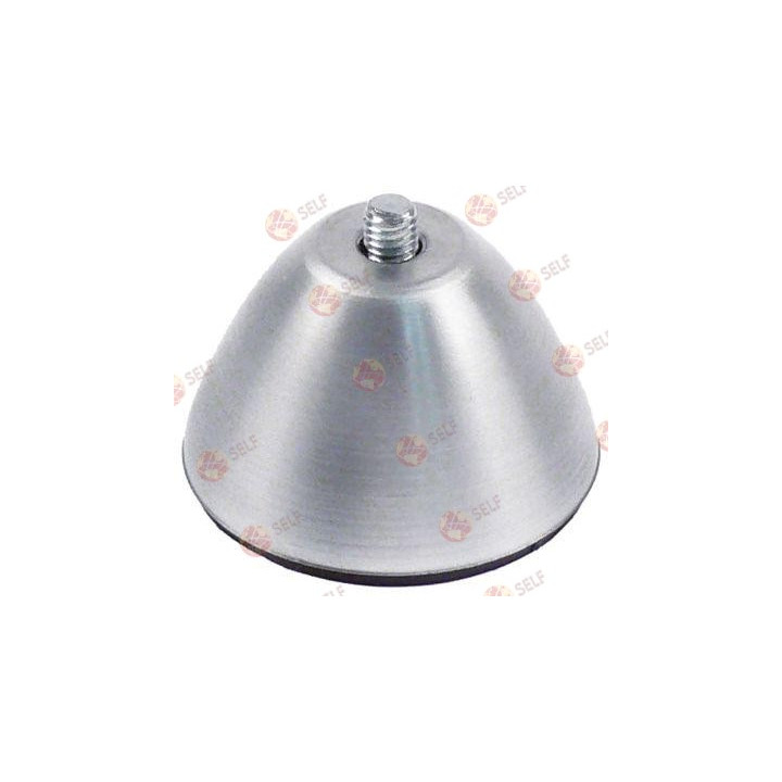cihaz ayağı dişli M5 dişli L 13 mm H 25 mm ø 37,5 mm alüminyum konik Adet 1 adet delik ø 6 mm - 9080126 | Self Endüstriyel Yedek