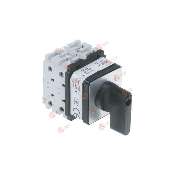 döner anahtar kamı 2 konumlu 8 kutuplu tip 6290611130 400V 32A 3no 5x5 mm - 4521835 | Self Endüstriyel Yedek Parça