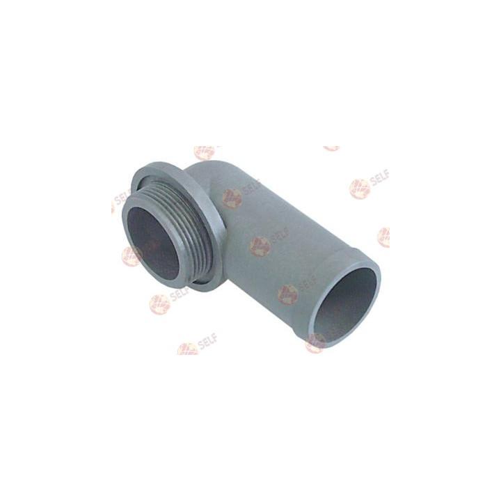 intake body thread 1½" id ø 37mm hose ø 44mm - 4620048 | Self Endüstriyel Spare Part