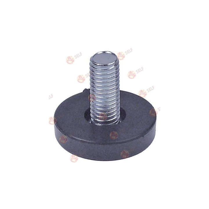 cihaz ayağı dişi M8 dişi uzunluk 34 mm yükseklik 35 mm çap 35 mm bulaşık makinesi için - 9080011 | Self Endüstriyel Yedek Parça