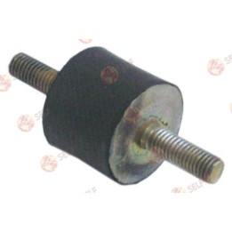 titreşim sönümleyici yükseklik 25 mm çap 30 mm M8 dişli uzunluk 2x25 mm - 1060007 | Self Endüstriyel Yedek Parça