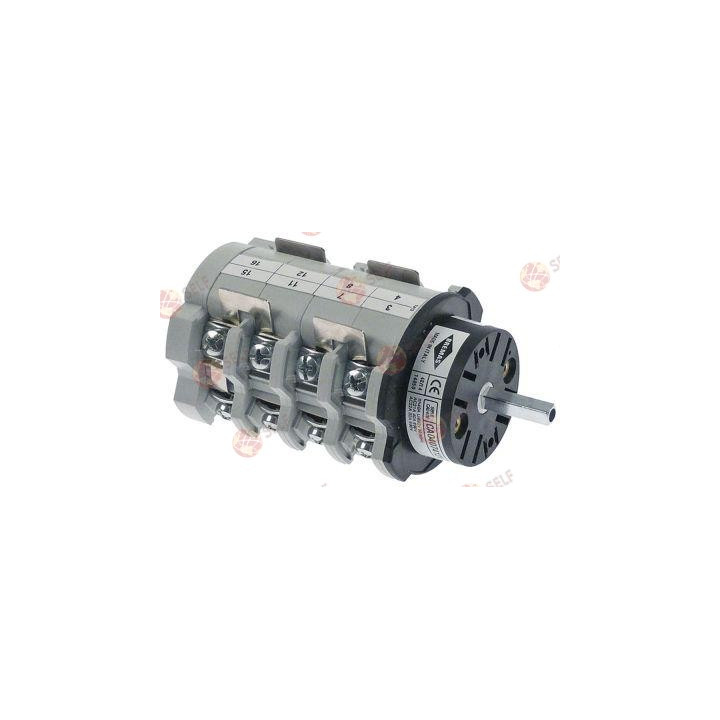 döner anahtar kontak setleri 8 3 1-0-2 tip CA0407412V 600V 40A mil ø 5x5 mm - 4522065 | Self Endüstriyel Yedek Parça