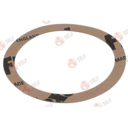 spacer, D1 ø 71 mm, D2 ø 59 mm, thickness 0.8 mm, paper - 3100003 | Self Endüstriyel Spare Part