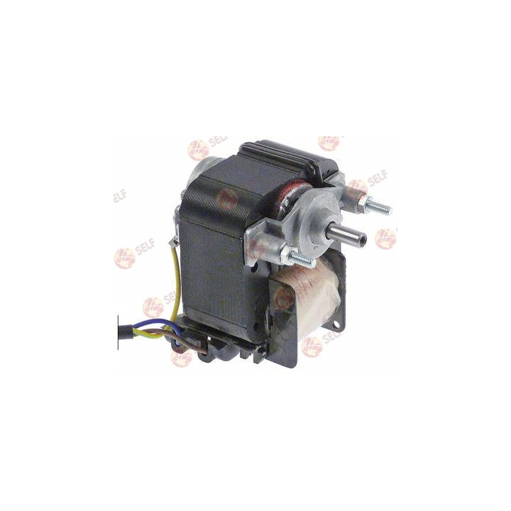 fan motoru 230/240 V, 50/60 Hz, 5 W; mil çapı 6 mm; mil uzunluğu 14 mm, genişlik 62 mm, yükseklik 73 mm - 3820410 | Self Endüstr