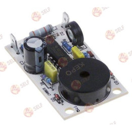 zil plakası 230V, uzunluk 53 mm, genişlik 31 mm, erkek konektör 4,8 mm - 5300010 | Self Endüstriyel Yedek Parça