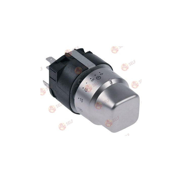 zamanlayıcı M2 2 kutuplu çalışma süresi 60dk darbeli mekanik 2CO, 250V 16A mil 6x4,6mm - 3800136 | Self Endüstriyel Yedek Parça