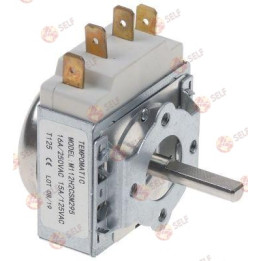 zilli zamanlayıcı M112, 2 kutuplu, çalışma süresi 120 dakika, darbeli mekanik, 2NO, 250 V, 16 A - 4960073 | Self Endüstriyel Yed