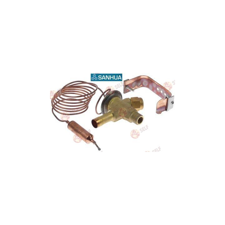 genleşme valfi Sanhua tipi soğutucu akışkan R134A giriş 3/8" çıkış 12 mm p maks. 35 bar -40 ila +10°C - 2640473 | Self Endüstriy