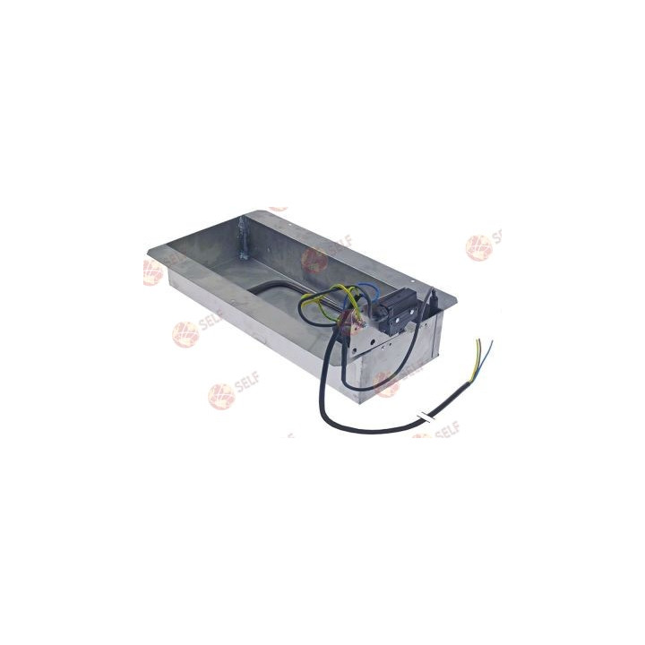 ısıtmalı kondenser tepsisi uzunluk 415 mm, genişlik 155 mm, yükseklik 77 mm, 230 V - 4860183 | Self Endüstriyel Yedek Parça