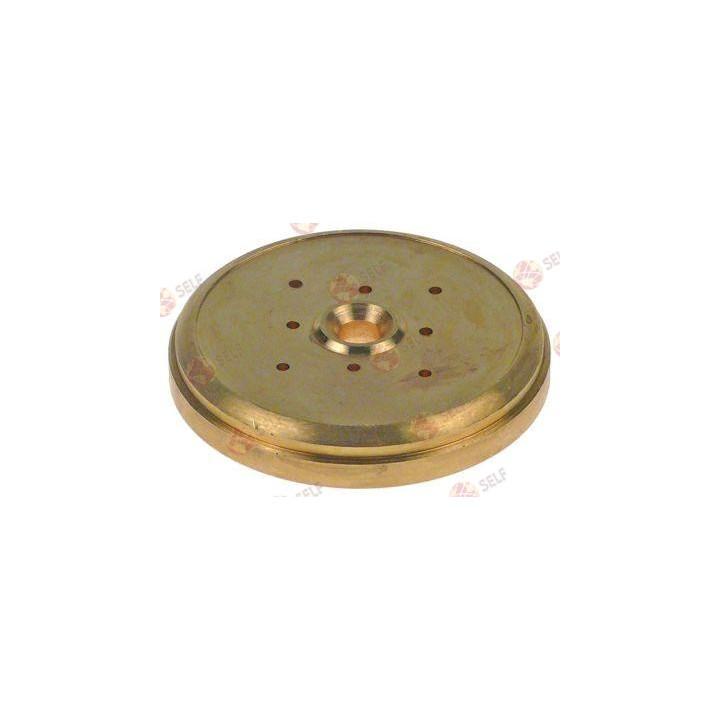 water dispersion ø 57,4mm H 9,5mm 8 holes hole ø 2mm brass - 1720085 | Self Endüstriyel Spare Part