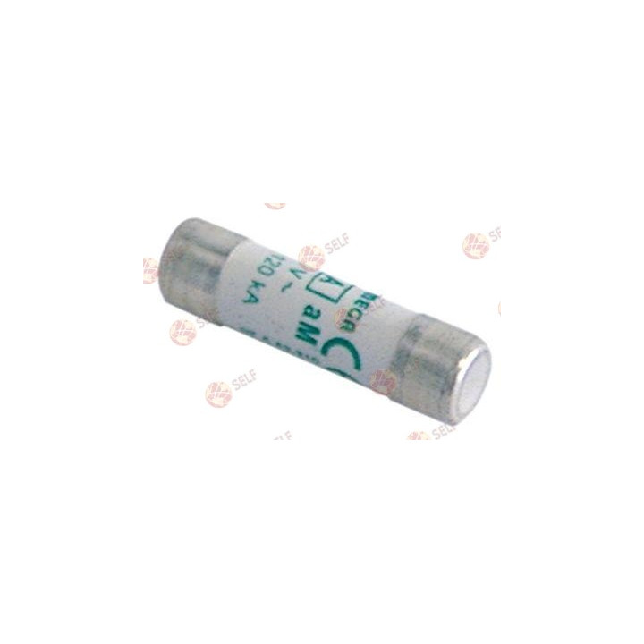 ince sigorta, boyut ø10x38 mm, 1 A, yavaş tepkili, 500 V nominal, aM tipi, adet 1 - 1620088 | Self Endüstriyel Yedek Parça