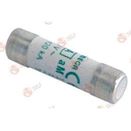 fine fuse, size ø10x38mm 6A slow-acting rated 500V type am qty 1 pcs - 1620091 | Self Endüstriyel Spare Part