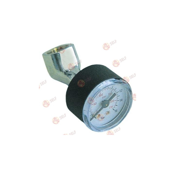 manometre test basınç göstergesi, basınç aralığı 0 ila 16 bar, ø 40 mm - 1260044 | Self Endüstriyel Yedek Parça