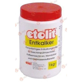 ETOLIT kireç çözücü toz formda, 1 kg'lık, kahve makineleri, bulaşık makineleri, su ısıtıcıları vb. için - 3002786 | Self Endüstr