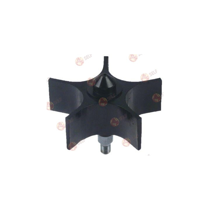 yıldız montaj konumu alt çap 90 mm şaft çapı 12 şaft uzunluğu 70 mm diş M8 - 4120134 | Self Endüstriyel Yedek Parça