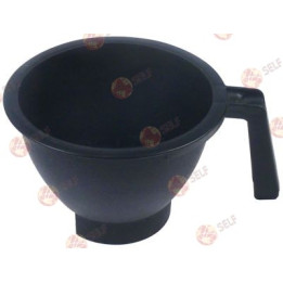 espresso filtresi için kap dış çap 174 mm iç çap 1 152 mm iç çap 2 100 mm yükseklik 120 mm plastik - 2460506 | Self Endüstriyel 