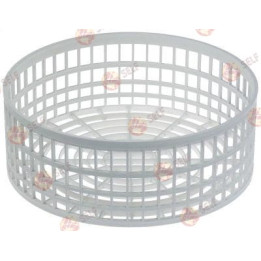 çok amaçlı yuvarlak sepet, çap 360 mm, yükseklik 130 mm, oturma yeri çapı 280 mm, geniş örgülü/plastik - 9920116 | Self Endüstri