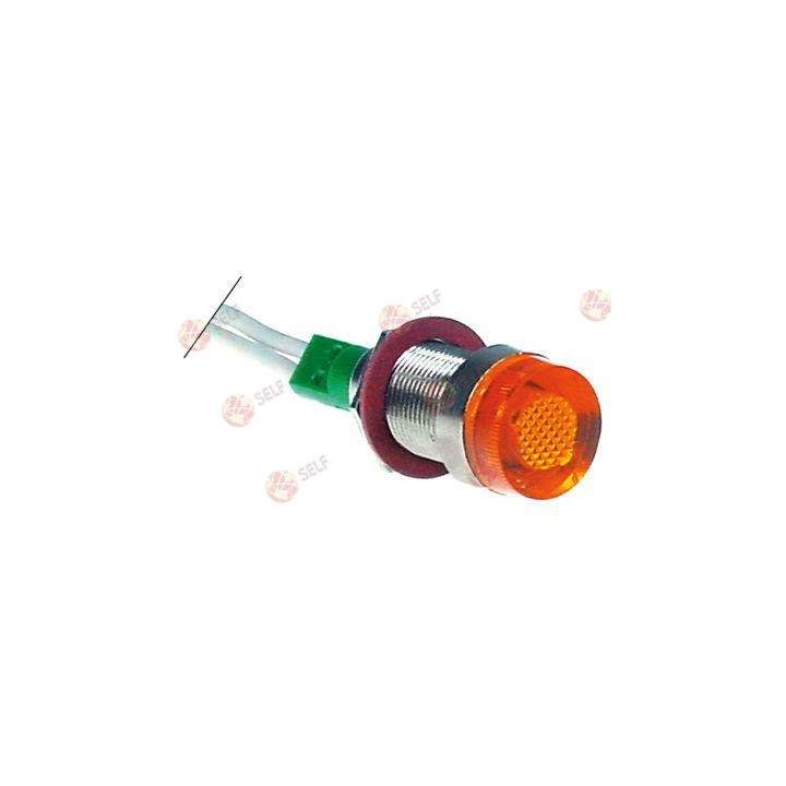 işaret lambası ø 12 mm 24 V sarı bağlantı kablosu 200 mm - 3640680 | Self Endüstriyel Yedek Parça
