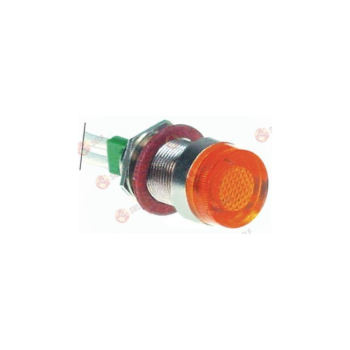 işaret lambası ø 12 mm 400 V sarı bağlantı kablosu 2000 mm - 3640683 | Self Endüstriyel Yedek Parça