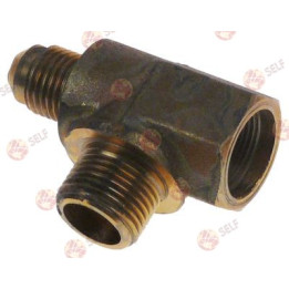 جسم الصنبور T1: M16x1 T2: 3/8" T3: 1/4" طول 49 مم - 1545020 | Self Endüstriyel