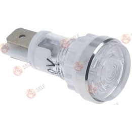 gösterge lambası ø 12 mm 400 V şeffaf bağlantı erkek faston 6,3 mm - 3640726 | Self Endüstriyel Yedek Parça