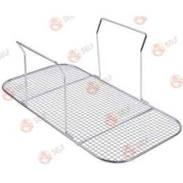 fryer casing length 375mm width 195mm height 145mm chrome-plated steel - 3560233 | Self Endüstriyel Spare Part