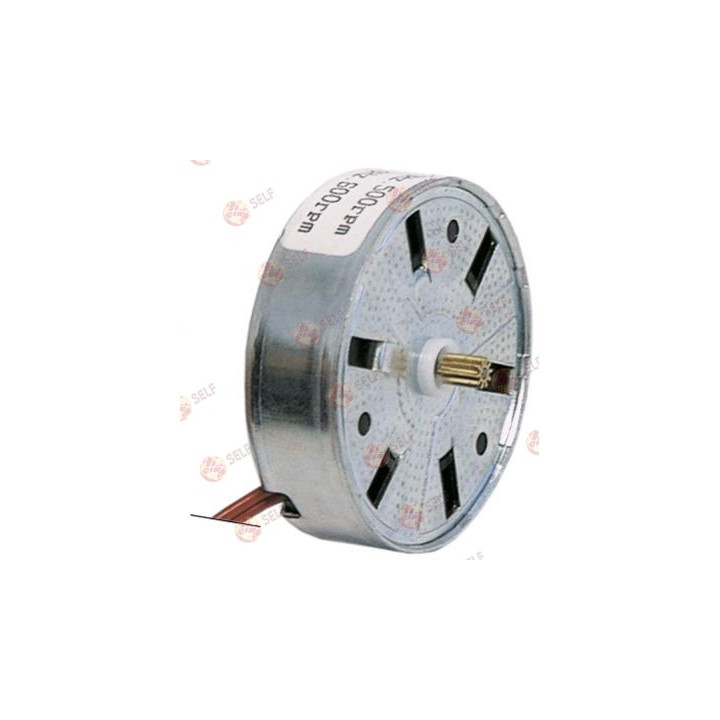 FIBER motor pinyonu ø 4,3 mm, diş sayısı 10, 230 V - 416031 | Self Endüstriyel Yedek Parça