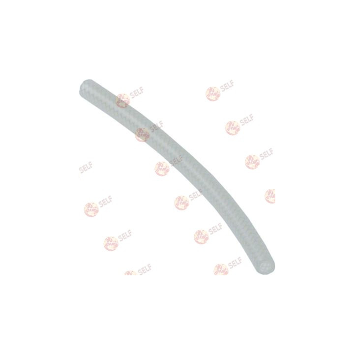 süt köpürtücü için silikon hortum cam elyaf örgülü iç çap ø 4 mm dış çap ø 8 mm uzunluk 120 mm - 1362076 | Self Endüstriyel Yede