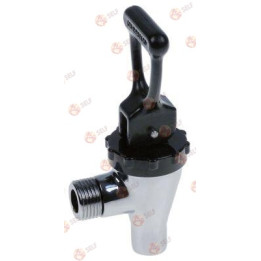 komple tahliye musluğu ø 40 mm giriş 1/2" tip CR krom kaplı pirinç - 1548093 | Self Endüstriyel Yedek Parça