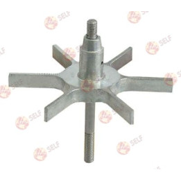 star mounting pos. lower ø 115mm shaft ø 8 shaft length 111mm thread m8 - 3800312 | Self Endüstriyel Spare Part