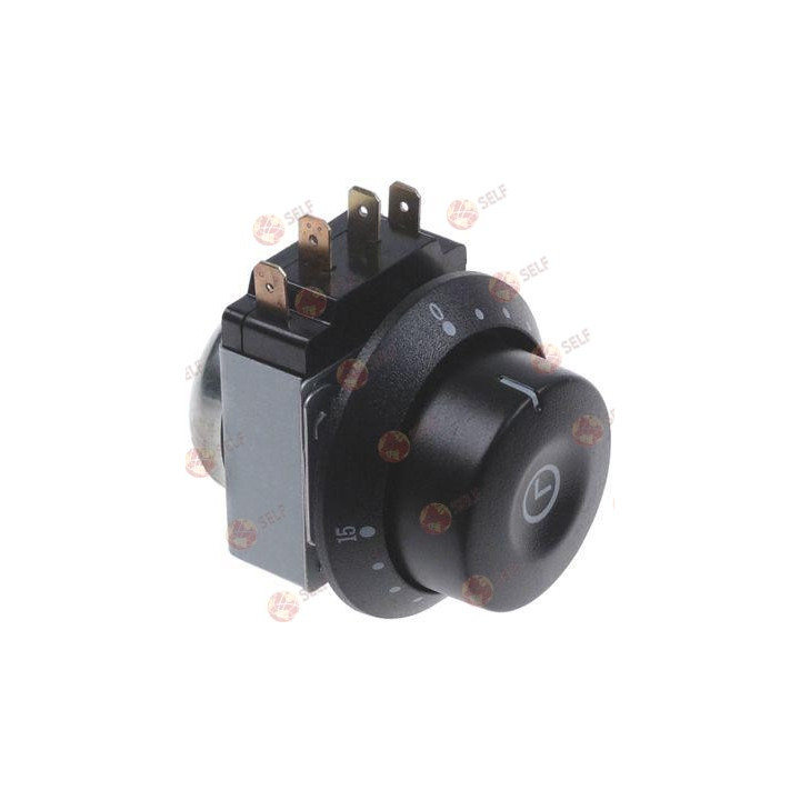timer m11 with bell 2-pole operation time 15min2no at 250V 16A shaft ø 6mm shaft l 15mm - 3800162 | Self Endüstriyel Spare Part
